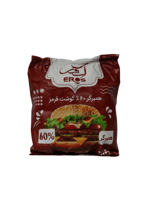 همبرگر 60 درصد گوشت قرمز