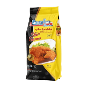 ناگت مرغ ستاره 250 گرمی مارین