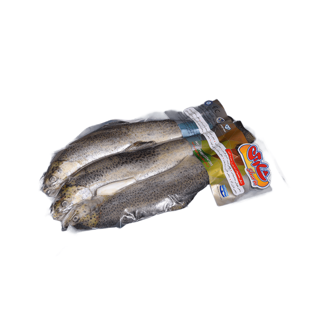 ماهی قزل آلا شکم خالی 1000 گرم شارین