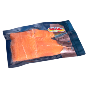 فیله ماهی قزل سالمون 500 گرمی شارین