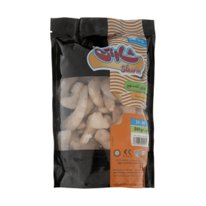 میگو آماده طبخ منجمد سایز 31-40 شارین - 500 گرم