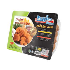 ناگت مرغ وقارچ 250 گرمی مارین
