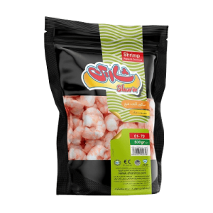 میگو آماده طبخ منجمد 61-70 500 گرمی شارین