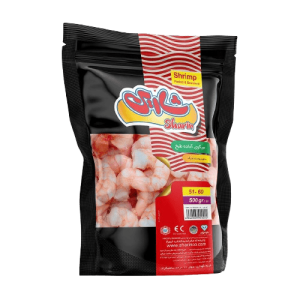 میگو کوک منجمد 60-51 - 500گرمی شارین