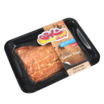 فیله ماهی قزل سالمون دودی 200 گرم شارین