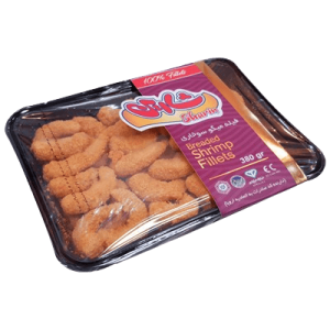 فیله میگو سوخاری 380 گرمی شارین