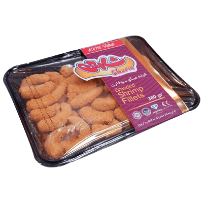 فیله میگو سوخاری 380 گرمی شارین